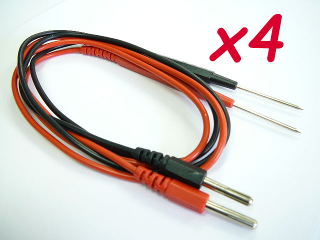 you are bidding on four steren 3 banana plugs to test probes for 