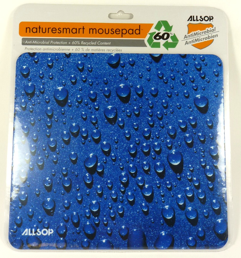 30182 ALLSOP NatureSmart Mouse Pad (Raindrop)