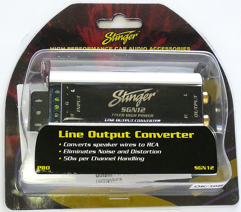 isolation for noise reduction fixed low level output for amplifiers